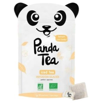 Infusion Glacée Iced Tea Agrumes Bio x28 sachets Panda Tea