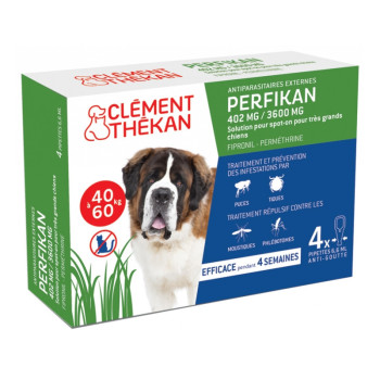 Perfikan Très Grands Chiens 402mg/3600mg x4 Clément Thékan