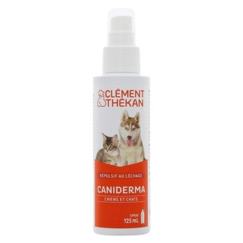 Caniderma Spray Léchage Chiens & Chats 125ml Clément Thékan