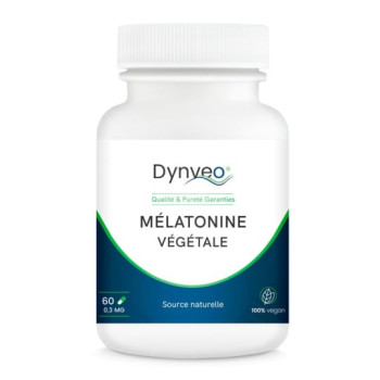 Mélatonine Végétale 100% naturelle 1,9mg x60 gélules Dynveo