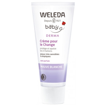 Crème pour le change mauve blanche 50ml Weleda