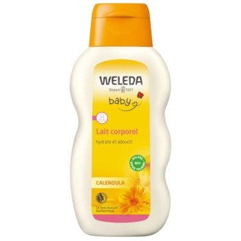 Lait Corporel Calendula Bébé 200ml Weleda