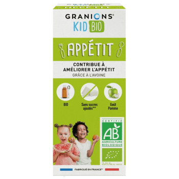 Granions Kid Bio Appétit Sirop enfant 125ml