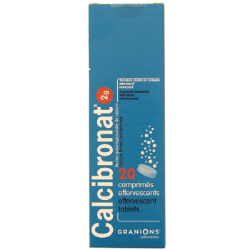 Calcibronat 2g 20cpr effervescents
