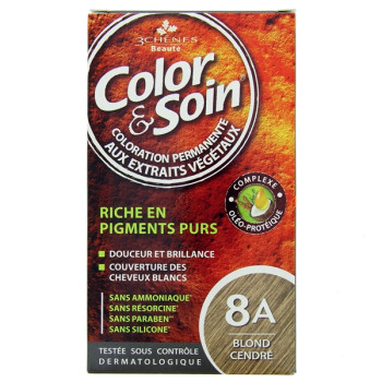 Color & Soin Blond Cendré 8A