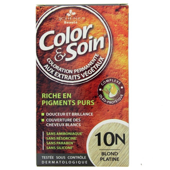 Color & Soin Blond platine 10N