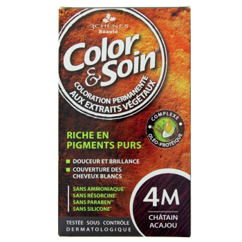 Color & Soin Châtain acajou 4M