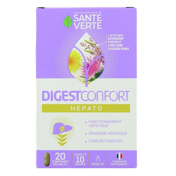 DigestConfort Hepato x20cpr sécables Santé Verte