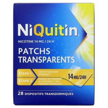 Niquitin 14mg x28 patchs