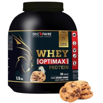Whey Optimax Biscuit Cookie 1,5kg Eric Favre