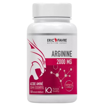 Arginine 2000mg x120 gélules végétales Eric Favre