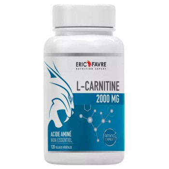 L-Carnitine 2000mg x120 gélules végétales Eric Favre
