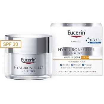 Hyaluron-Filler +3x EFFECT Soin de Jour SPF30 Tous types de peaux 50ml Eucerin