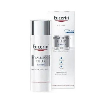 Hyaluron-Filler +3x EFFECT Soin de Jour Peau Normale à Mixte SPF15 50ml Eucerin