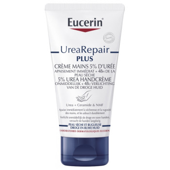 UreaRepair PLUS Crème Mains 5% d'Urée 75ml Eucerin