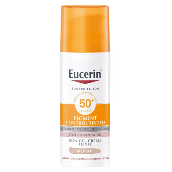 Sun Pigment Control Gel-Crème Teinté SPF50+ 50ml Eucerin
