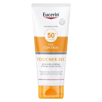Sun Oil Control Gel-Crème Toucher Sec SPF50+ 200ml Eucerin