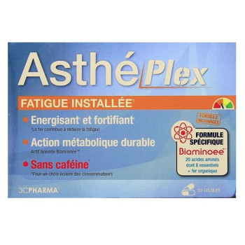 AsthePlex Fatigue Installée x30 gélules 3C Pharma