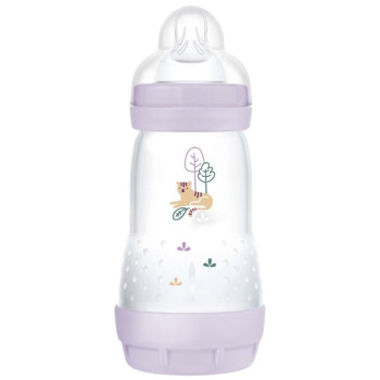 Easy Start Biberon Anti-Colique Débit Moyen Lila 260ml MAM
