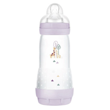Easy Start Biberon Anti-Colique Débit Rapide Lila 320ml MAM