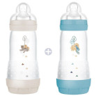 Easy Start Biberons Anti-Colique Débit Rapide Océan/Sable 2x320ml MAM