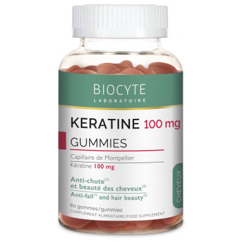 Biocyte Keratine 100mg Gummies x60 gommes