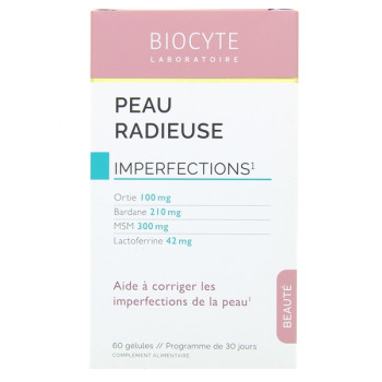 Biocyte Peau Radieuse Imperfections x60 gélules