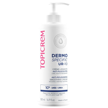 UR10 Crème Lissante Anti-Rugosités 500ml Topicrem