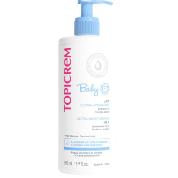 Baby Lait Ultra-Hydratant 500ml Topicrem