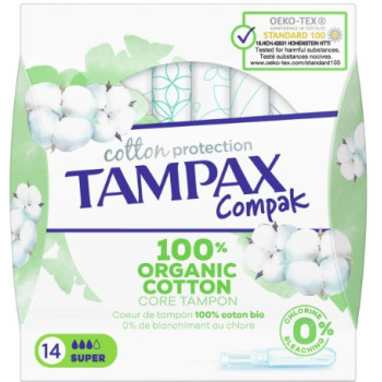 Tampax Tampons Compak Cotton Super x14