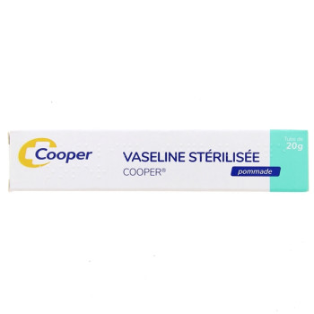 Vaseline stérilisée 20g Cooper