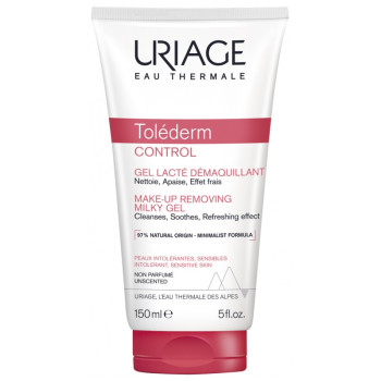 Toléderm Control Gel Lacté Démaquillant 150ml Uriage