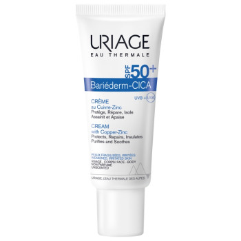 Bariéderm-CICA Crème au Cuivre-Zinc SPF50+ 40ml Uriage