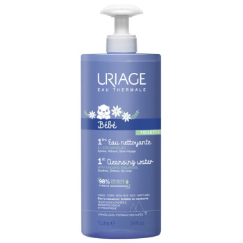 1ère Eau Nettoyante 1L Uriage Bébé