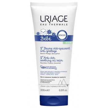 1er Baume Oléo-Apaisant Anti-grattage 200ml Uriage Bébé
