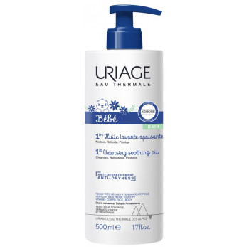 1ère Huile Lavante Apaisante 500ml Uriage Bébé