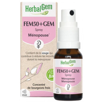 Fem50+Gem spray Bio 15ml Herbalgem