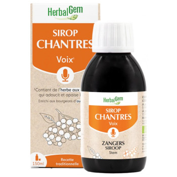 Sirop Chantres Bio 150ml Herbalgem