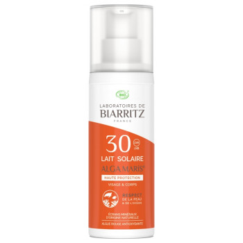 Alga Maris Lait Solaire SPF30 Bio 100ml LdBiarritz