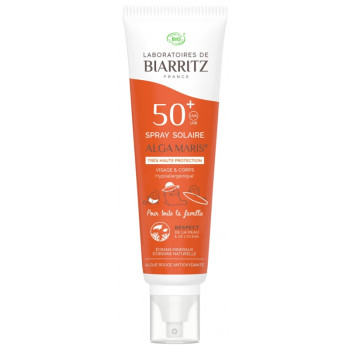 Alga Maris Spray Solaire Famille SPF50+ Bio 150ml LdBiarritz