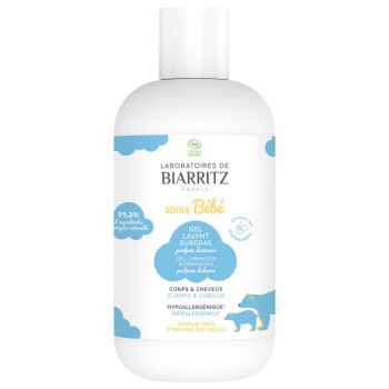 Gel Lavant Surgras Parfum Douceur Bio Bébé 200ml LdBiarritz