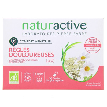 Règles Douloureuses Bio x30 gélules Naturactive