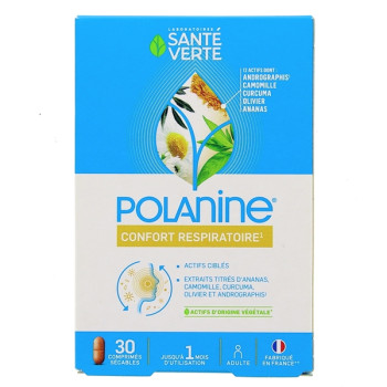 Polanine Confort Respiratoire x30cpr Santé Verte
