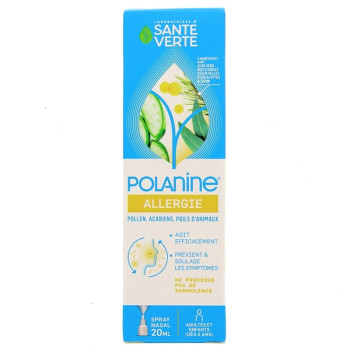 Polanine Allergie Spray Nasal 20ml Santé Verte