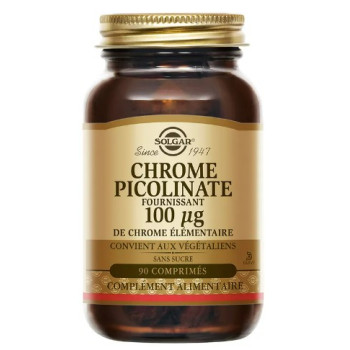 Chrome Picolinate 100 µg x90cpr Solgar