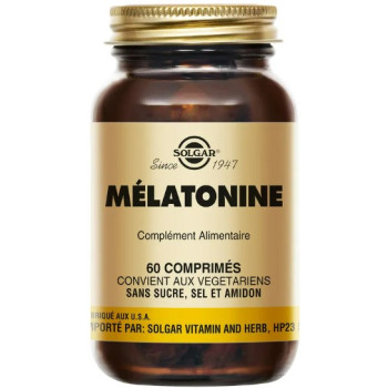 Mélatonine 1mg x60cpr Solgar