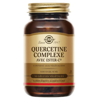 Quercétine Complexe x50 gélules végétales Solgar