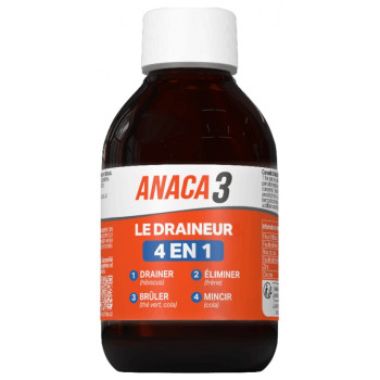 Anaca3 Le draineur 4 en 1 250ml