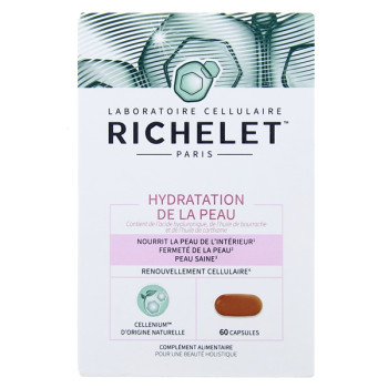 Hydratation De La Peau x60 capsules Richelet