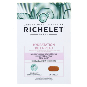 Hydratation De La Peau x30 capsules Richelet